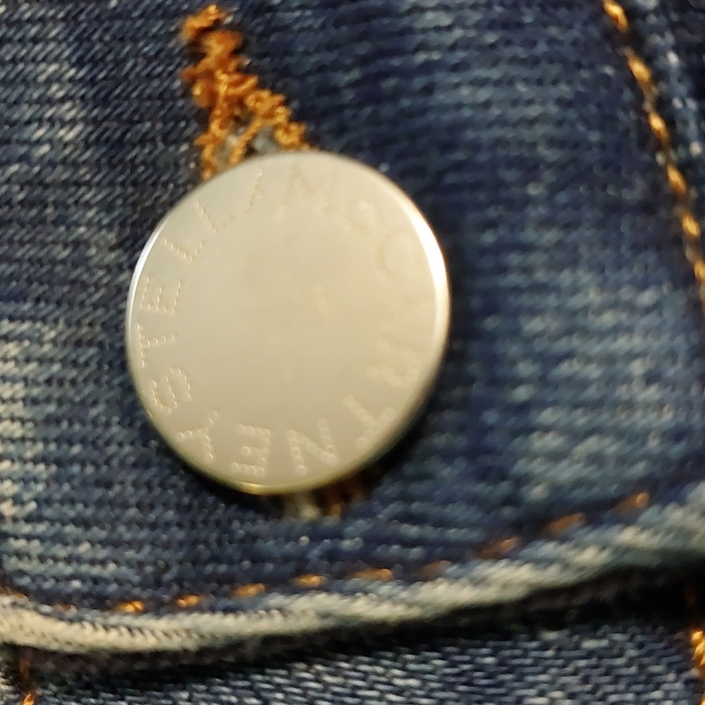 Stella McCartney Groovy Floral Denim Jeans - Picture 8 of 10